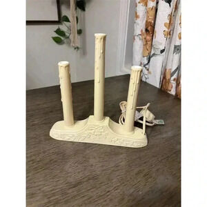 GE Vintage 3-Light Candolier Window Christmas Winter Holiday Decor